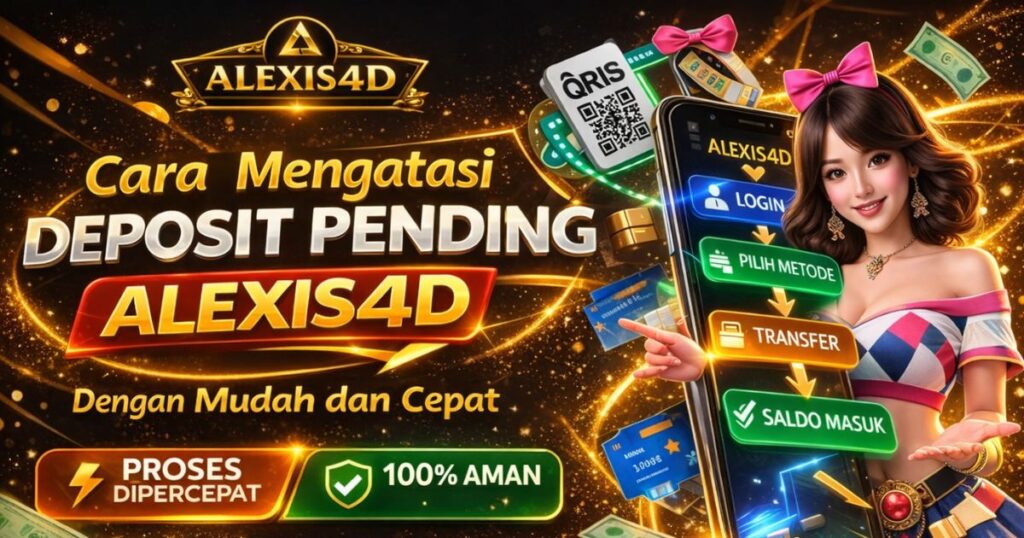 Cara mengatasi deposit pending ALEXIS4D dengan mudah dan cepat