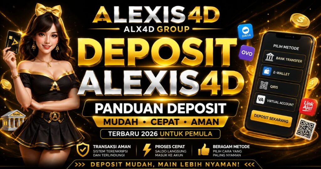Cara Deposit ALEXIS4D Mudah dan Cepat untuk Pemula