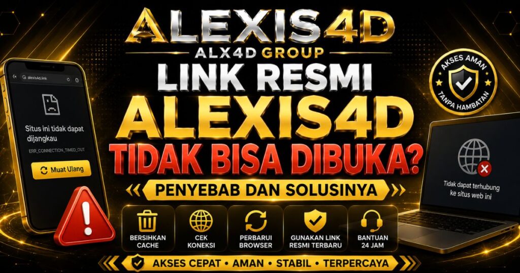 Link ALEXIS4D tidak bisa dibuka?