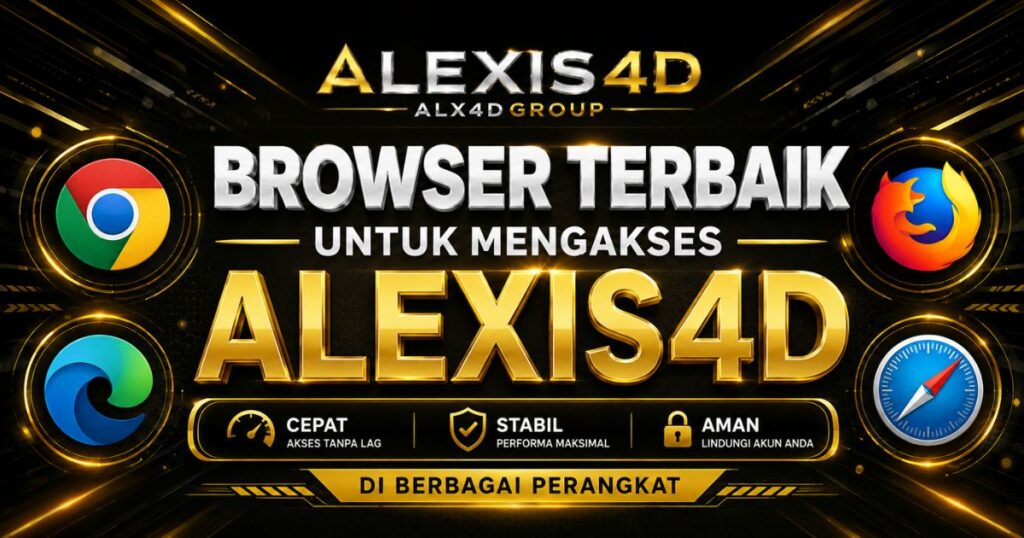 Browser terbaik untuk mengakses ALEXIS4D