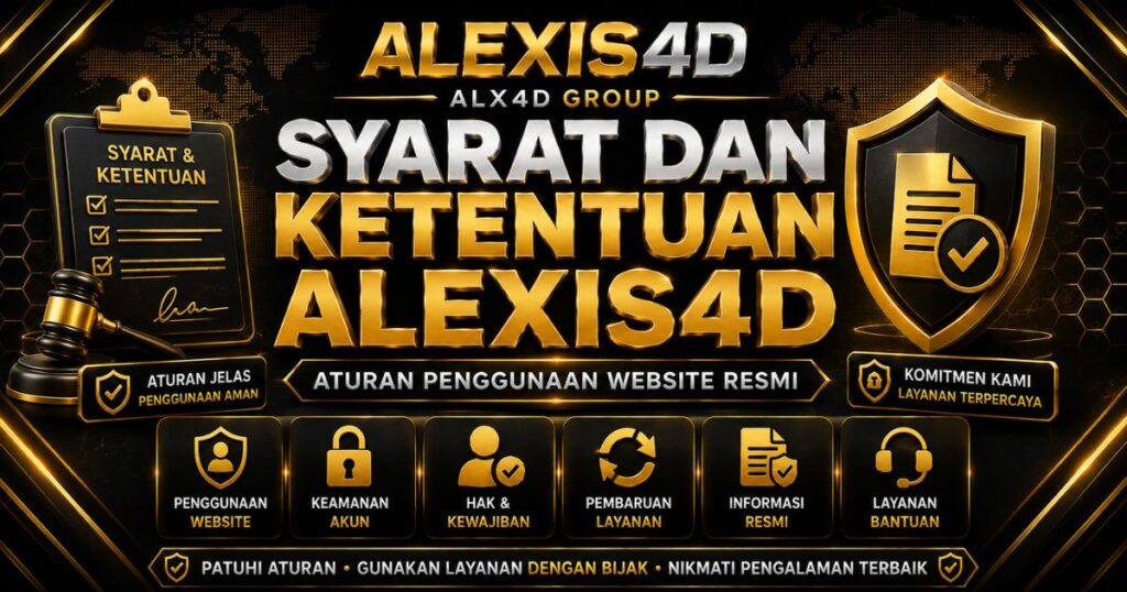 Syarat dan ketentuan ALEXIS4D 